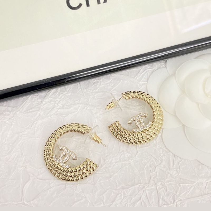 Ch*el earrings